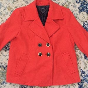 Orange Jacket Small NWOT